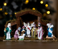 Christmas nativity scene - nativity,