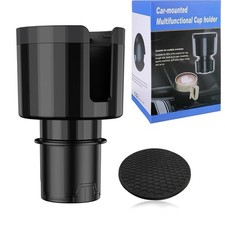 Universal Car Cup Holder Expander, Drink Holder for Cars with Adjustable