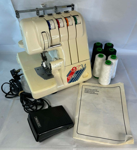 Elna ez34 overlocker sewing - elna,