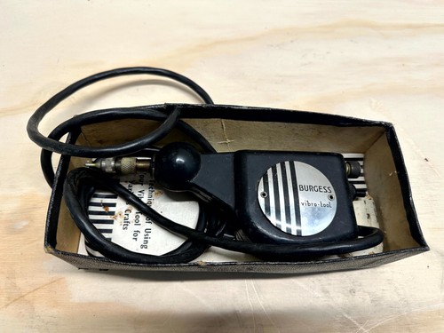 Vintage burgess vibro tool - burgess, vibro-tool