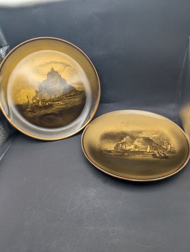 Pair antique ridgway - of, plates