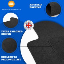 Fits AUDI  QUATTRO 10 VALVE 1980-1989  Fully Tailored Floor Mat Set