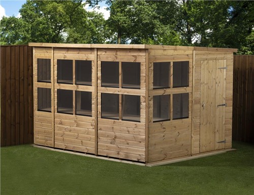 Empire pent potting shed - pent,