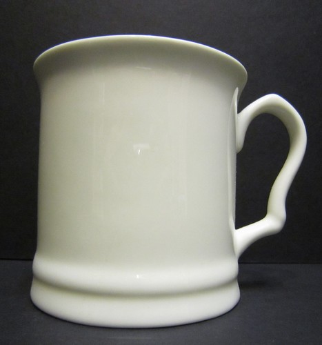 White fine bone china - 1,