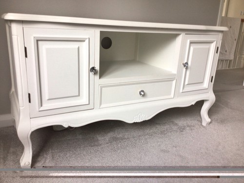 Matt chalk white shabby - white,