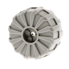 1X Lego Hard Plastic Wheel 54X30 Light Gray Large Star Wars 10019 4168954 2515