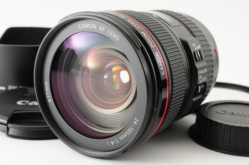 Near mint canon 24 105mm - [near,