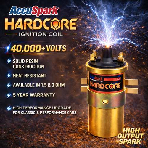 Accuspark hardcore 3ω - hardcore, solid