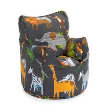 Toddler Bean Bag Armchair Printed Gaming Beanbag Chair Play room Kids Pouffes