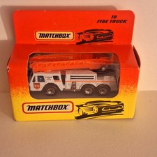 Matchbox Number  18  Firetruck