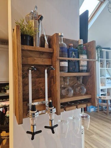 Wall mounted optics bar - mounted,