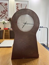 Vintage IKEA Red Keyhole Clock