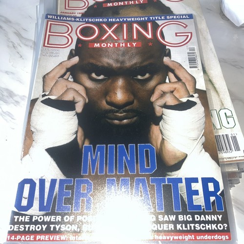 Boxing monthly magazine - boxing,