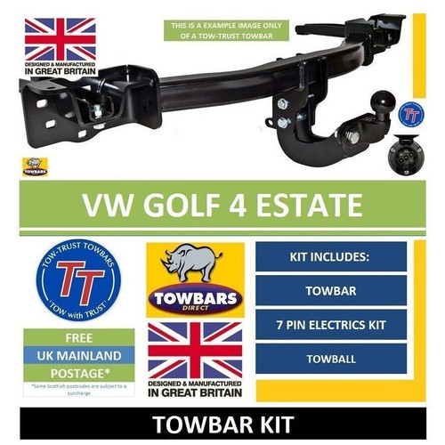 Towbar for volkswagen - vw, golf