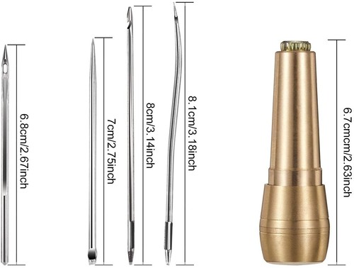 Metal handle 4 needles - 4,
