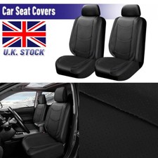 2 Front Seat Covers Protectors PU Leather Waterproof FOR FORD MONDEO ECOSPORT KA