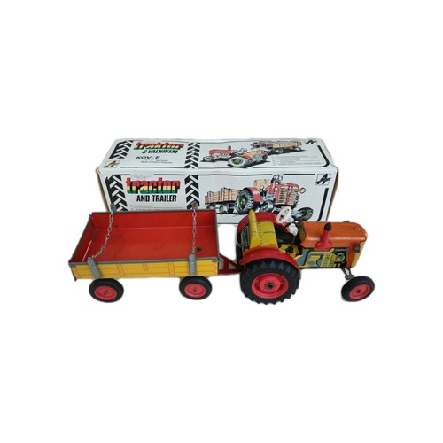 Vintage kovap zetor tractor - kovap,