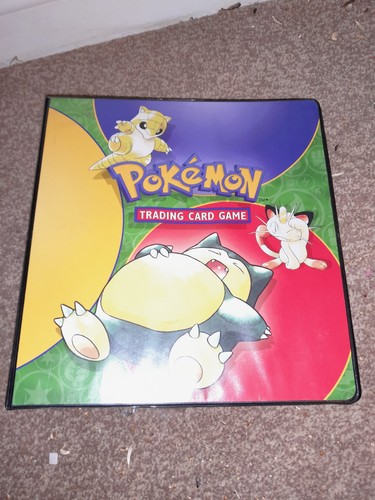 Vintage pokémon binder - pokémon,
