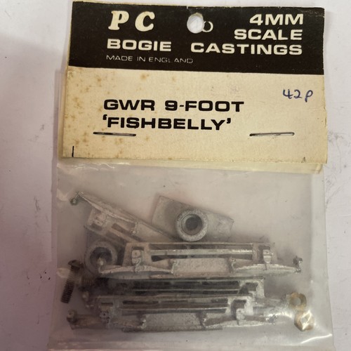 4mm gwr white metal fish - 4mm,