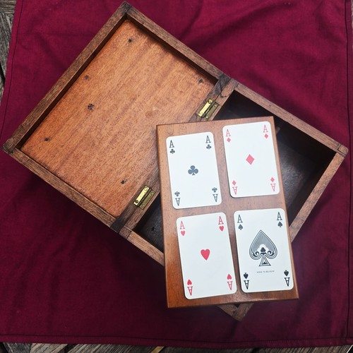 Antique dovetailed bridge box - antique,