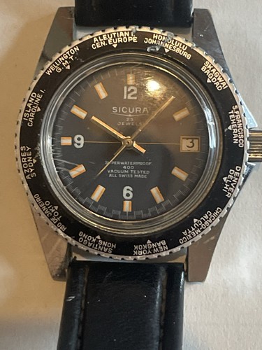 Vintage sicura breitling world - sicura,