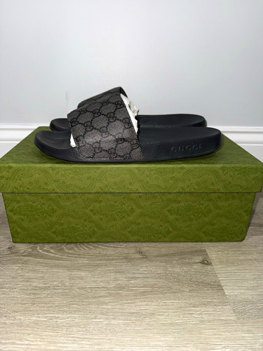Gucci men logo slide - gucci,