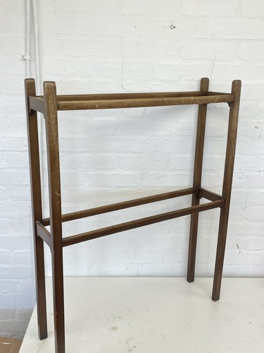 Vintage wooden towel - , rail