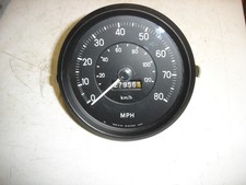 Smiths speedo speedometer 80 mph vintage classic
