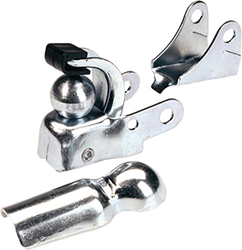 Bicycle trailer coupling set - coupling,