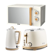 GEEPAS 20L Microwave Oven 2 Slice Toaster & 1.7L Electric Kettle Set NordiQ 