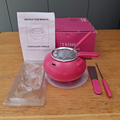 Electric chocolate fondue - chocolate,