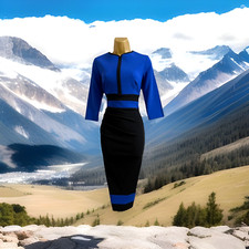 DIVA CATWALK COBALT-BLUE BLACK