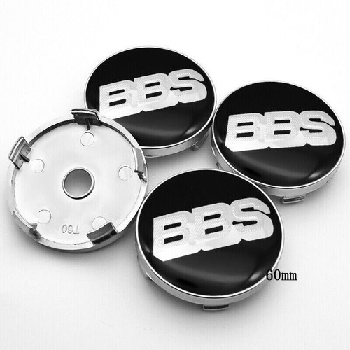 Black silver 60mm for bbs - 4x,