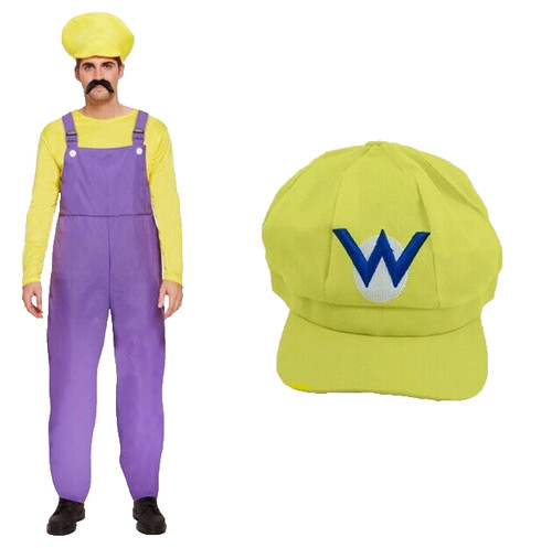 Wario costume hat set fancy - costume, +