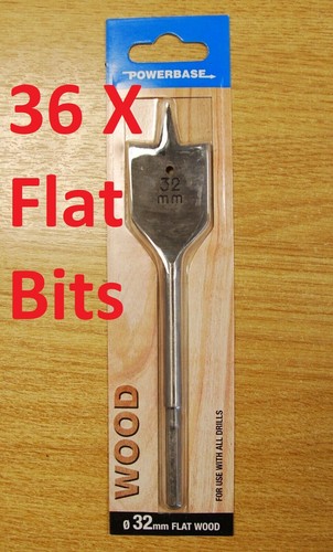 Powerbase 32mm flat wood - powerbase,