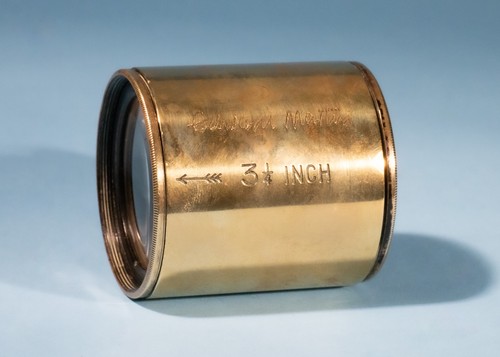 Antique inch brass camera - inch,