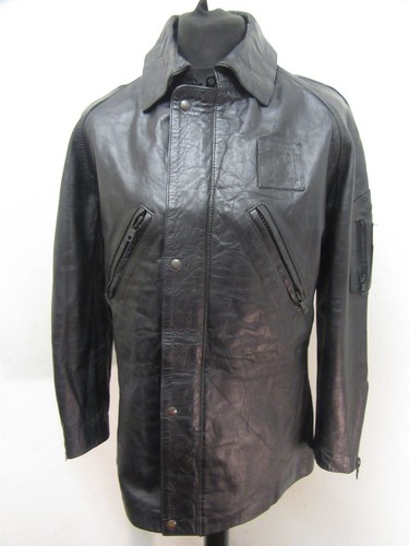 Vintage italian police leather - vintage,