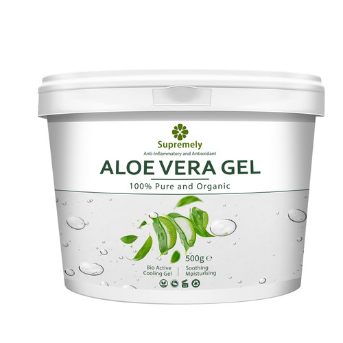 100 pure aloe vera organic - 100%,