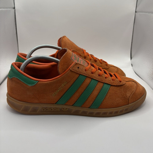 Adidas hamburg orange suede - adidas,