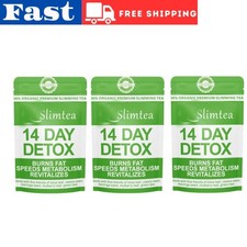 14 DAYS DETOX EXTREME WEIGHT LOSS DIET Slimming BURN FAT SLIM TEA 3PAC K
