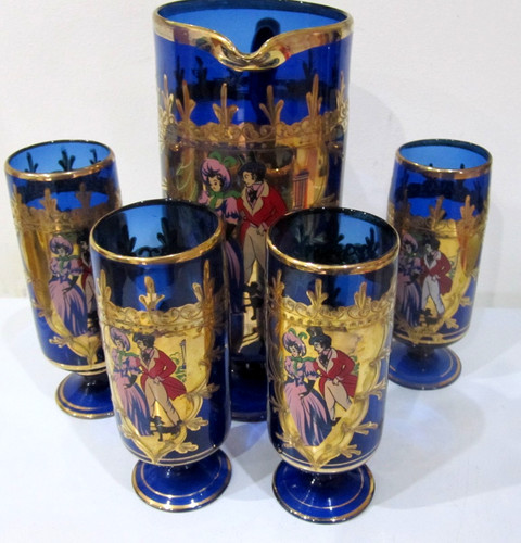 Venetian blown glass bristol - ,