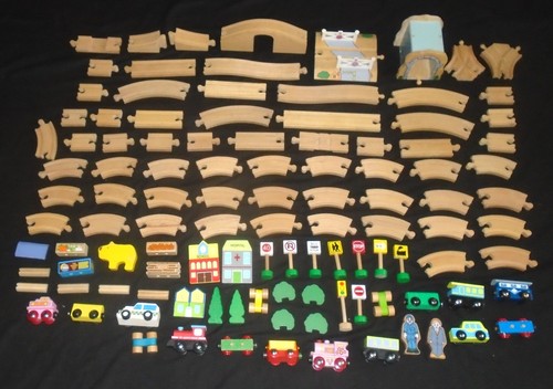 Brio compatible wooden - wooden, train