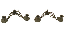 Vintage Pair of E.MULLER Paris, Piano Wall Sconces 19th Century