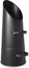 Heavy Duty Anthracite 23" Coal Hod,Bucket Scuttle Black Galvanized