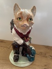 Kevin Francis Ceramics ‘Puss in Boots’ Jug Ltd Ed. 149/250 (Modeled Andy Moss)