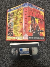 Stallone VHS Big Box Ex Rental
