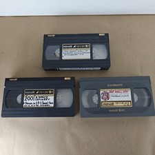 x3 MAXELL S VHS XR-S- 180