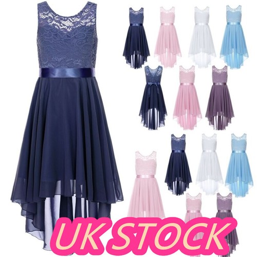 Kid girl sleeveless lace - uk,