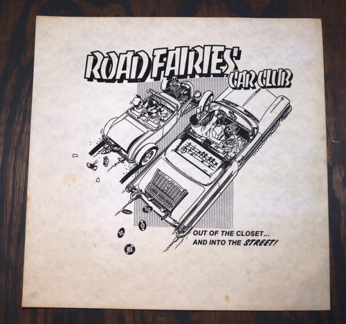 Vtg hot rod - vtg, felt