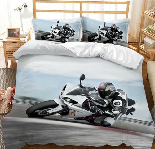 Racing car enthusiast doona - 3d,